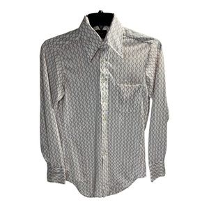 Vintage 1970’s  LeMans Dagger Collar Shirt